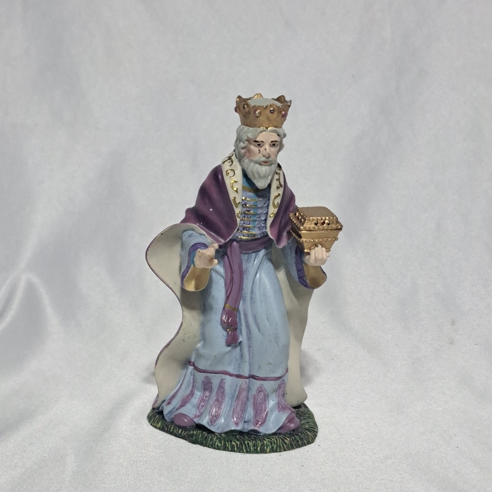 Thomas Kinkade‎ Resin Figurine King Gaspar 2007 Hawthorne Village 5"